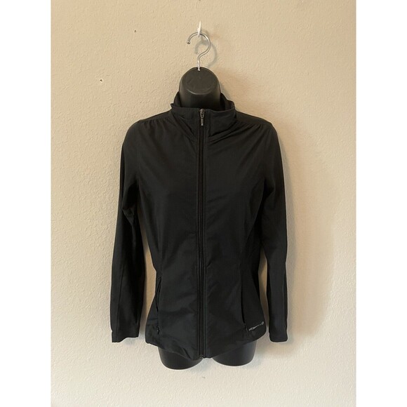 Merrell Opti Wick UPF 50+ Jacket Womens Size XS Black Full Zip - Picture 1 of 8